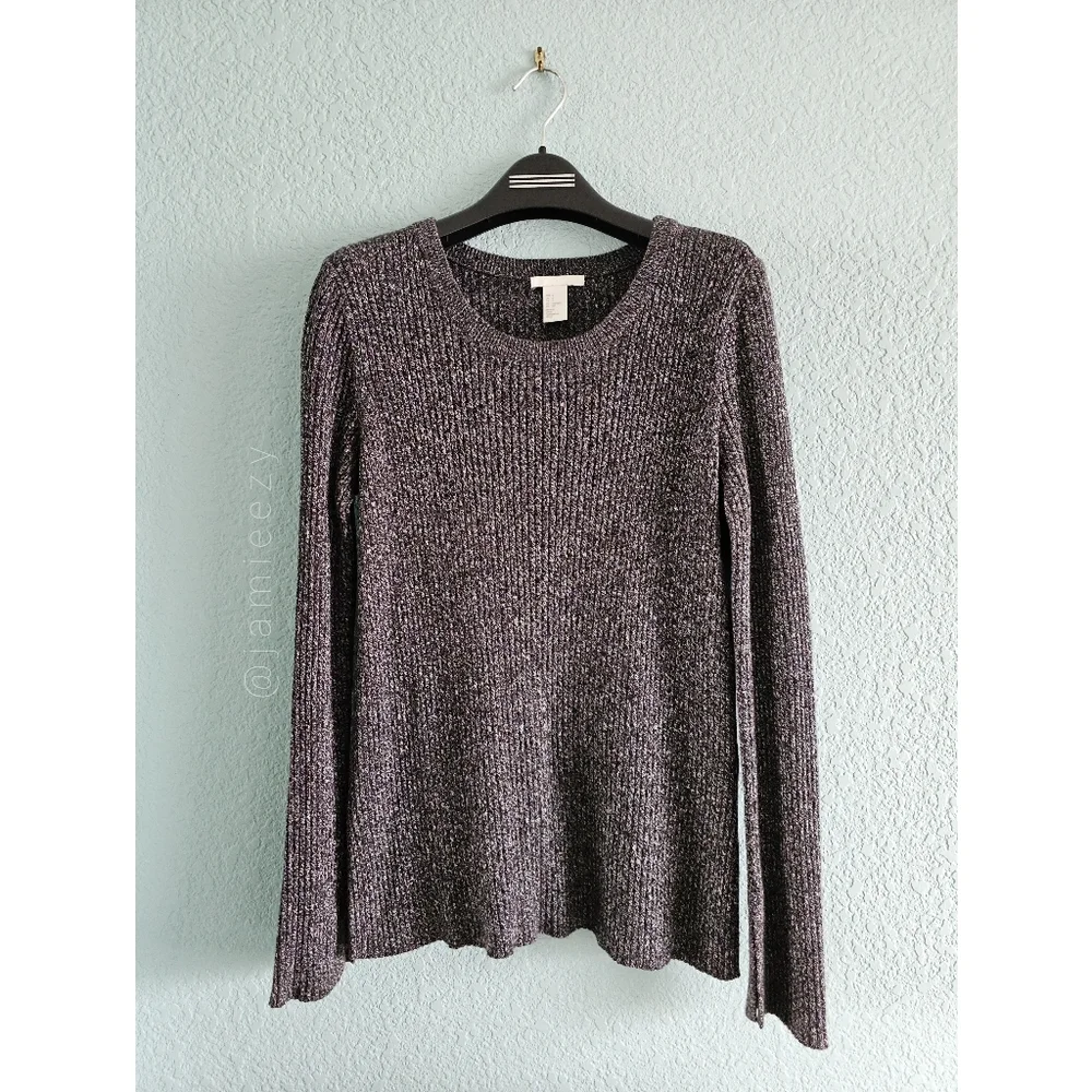 H&M | Ribbed Knit Split Cuff Sweater - Picture 1 of 10
